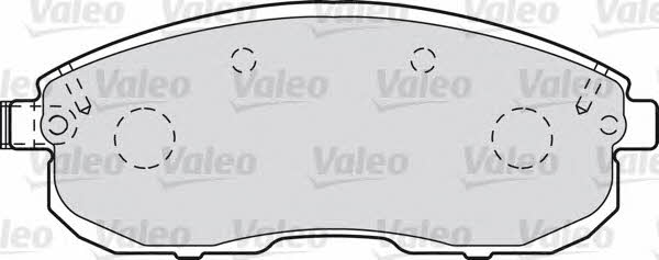 Valeo 601013 Тормозные колодки дисковые, комплект 601013: Отличная цена - Купить в Польше на 2407.PL!