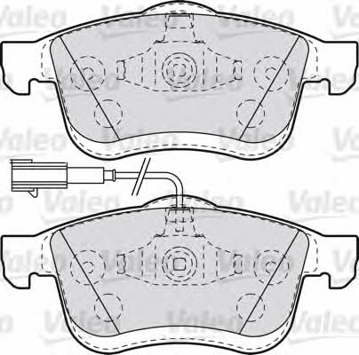 Valeo 601014 Brake Pad Set, disc brake 601014: Buy near me in Poland at 2407.PL - Good price!
