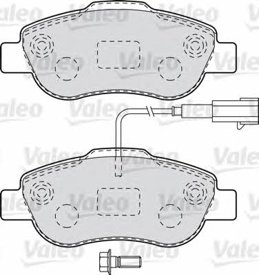 Valeo 601015 Brake Pad Set, disc brake 601015: Buy near me in Poland at 2407.PL - Good price!