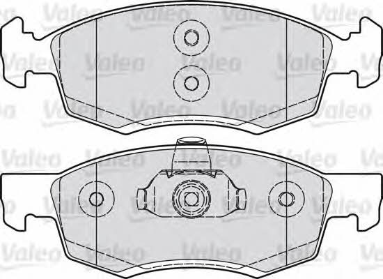 Valeo 601017 Тормозные колодки дисковые, комплект 601017: Отличная цена - Купить в Польше на 2407.PL!