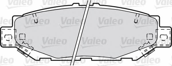 Valeo 601022 Тормозные колодки дисковые, комплект 601022: Отличная цена - Купить в Польше на 2407.PL!