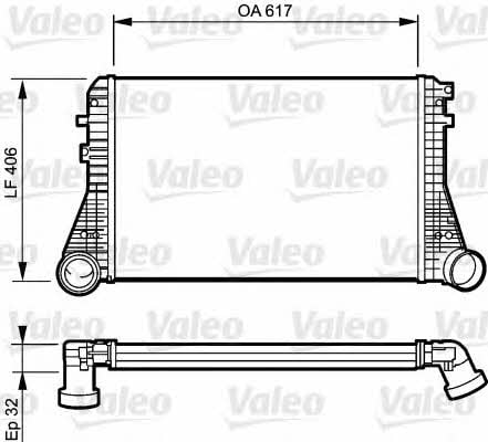 Valeo 818795 Intercooler, charger 818795: Buy near me in Poland at 2407.PL - Good price!