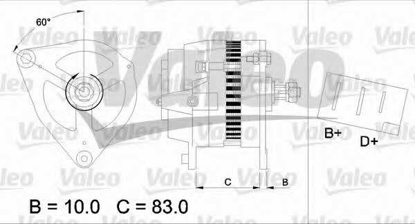 Valeo 436140 Alternator 436140: Buy near me at 2407.PL in Poland at an Affordable price!