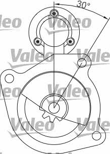 Valeo 455621 Starter 455621: Buy near me at 2407.PL in Poland at an Affordable price!