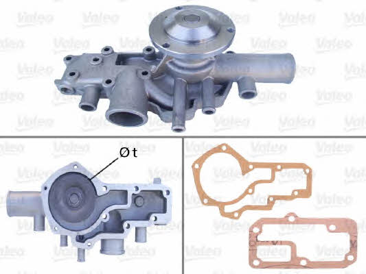 Valeo 506043 Water pump 506043: Buy near me in Poland at 2407.PL - Good price!