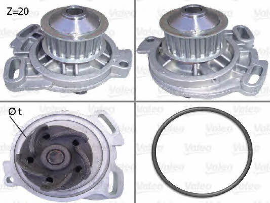 Valeo 506105 Water pump 506105: Buy near me in Poland at 2407.PL - Good price!