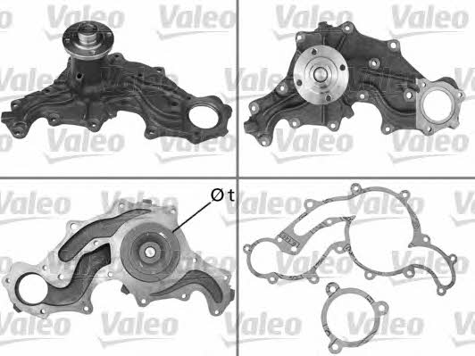 Valeo 506158 Pompa wodna 506158: Dobra cena w Polsce na 2407.PL - Kup Teraz!