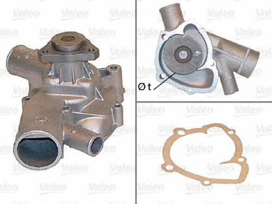 Valeo 506186 Water pump 506186: Buy near me in Poland at 2407.PL - Good price!