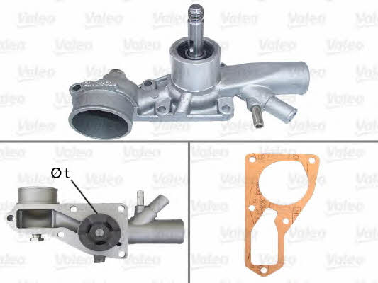 Valeo 506245 Water pump 506245: Buy near me in Poland at 2407.PL - Good price!