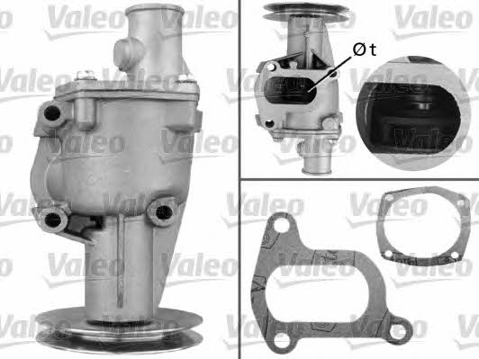 Valeo 506268 Water pump 506268: Buy near me in Poland at 2407.PL - Good price!