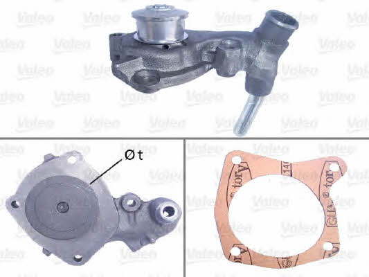 Valeo 506287 Water pump 506287: Buy near me in Poland at 2407.PL - Good price!