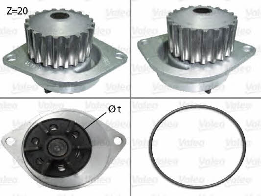 Valeo 506290 Water pump 506290: Buy near me in Poland at 2407.PL - Good price!