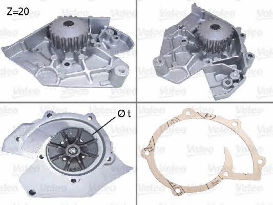 Valeo 506291 Water pump 506291: Buy near me in Poland at 2407.PL - Good price!