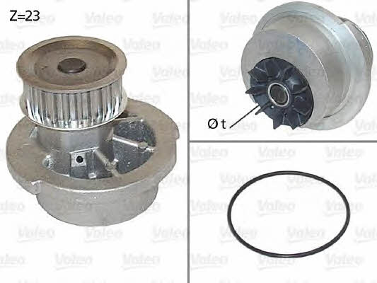 Valeo 506308 Water pump 506308: Buy near me in Poland at 2407.PL - Good price!