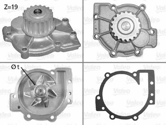 Valeo 506325 Water pump 506325: Buy near me in Poland at 2407.PL - Good price!