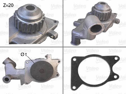 Valeo 506000 Water pump 506000: Buy near me in Poland at 2407.PL - Good price!