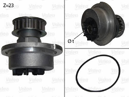 Valeo 506006 Water pump 506006: Buy near me in Poland at 2407.PL - Good price!