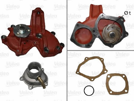 Valeo 506562 Water pump 506562: Buy near me in Poland at 2407.PL - Good price!