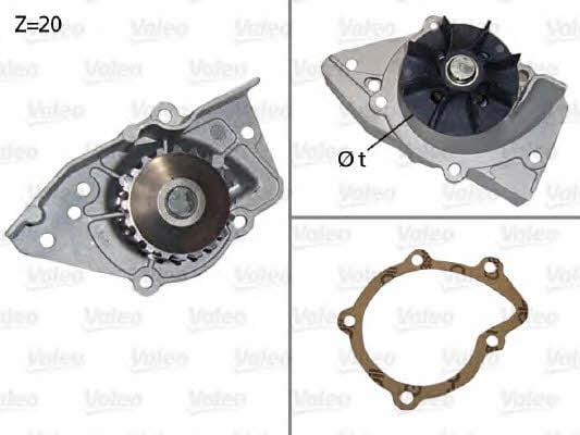 Valeo 506574 Water pump 506574: Buy near me in Poland at 2407.PL - Good price!