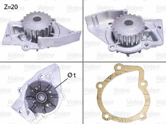 Valeo 506575 Water pump 506575: Buy near me at 2407.PL in Poland at an Affordable price!