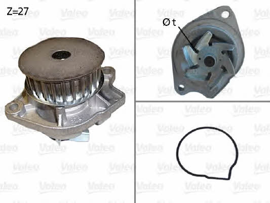 Valeo 506576 Water pump 506576: Buy near me at 2407.PL in Poland at an Affordable price!
