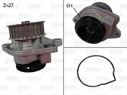 Valeo 506577 Water pump 506577: Buy near me in Poland at 2407.PL - Good price!