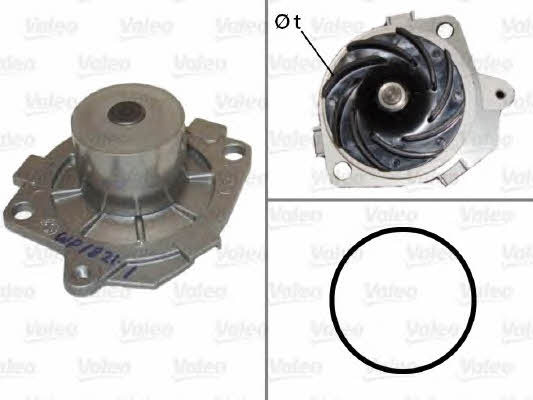 Valeo 506590 Water pump 506590: Buy near me in Poland at 2407.PL - Good price!