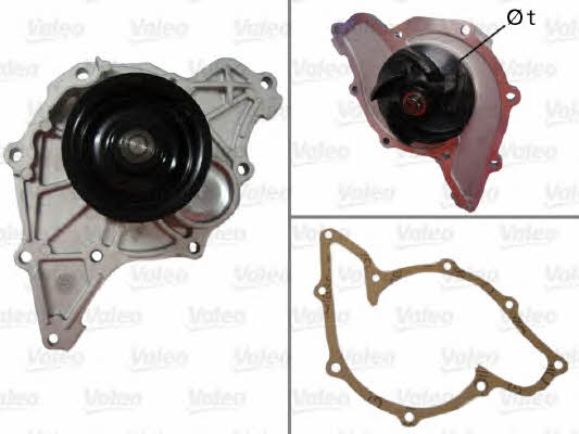 Valeo 506591 Water pump 506591: Buy near me in Poland at 2407.PL - Good price!