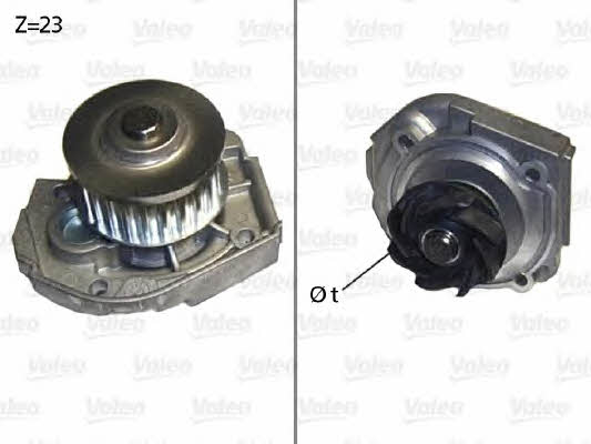 Valeo 506598 Water pump 506598: Buy near me in Poland at 2407.PL - Good price!