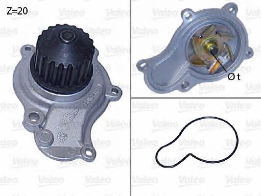 Valeo 506605 Water pump 506605: Buy near me in Poland at 2407.PL - Good price!
