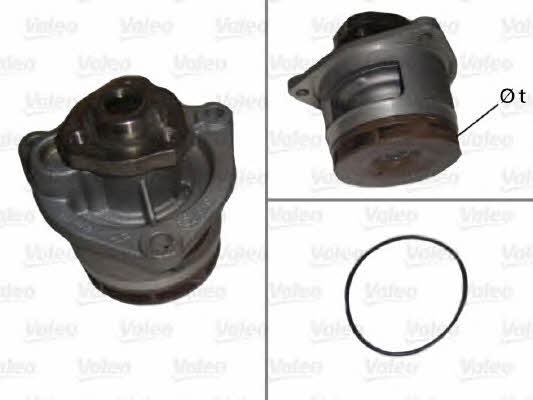 Valeo 506657 Water pump 506657: Buy near me in Poland at 2407.PL - Good price!