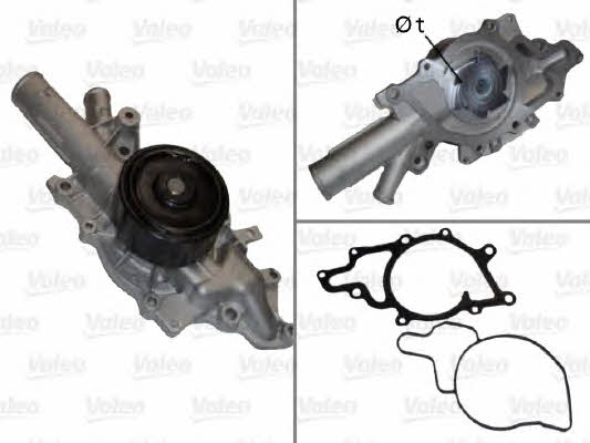 Valeo 506676 Water pump 506676: Buy near me in Poland at 2407.PL - Good price!