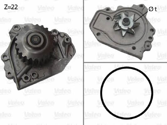 Valeo 506680 Water pump 506680: Buy near me in Poland at 2407.PL - Good price!