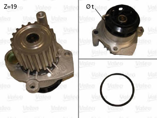 Valeo 506700 Water pump 506700: Buy near me in Poland at 2407.PL - Good price!