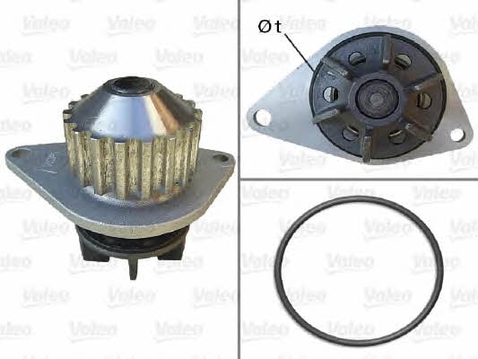 Valeo 506704 Water pump 506704: Buy near me in Poland at 2407.PL - Good price!