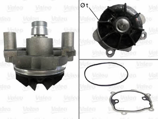 Valeo 506709 Water pump 506709: Buy near me in Poland at 2407.PL - Good price!