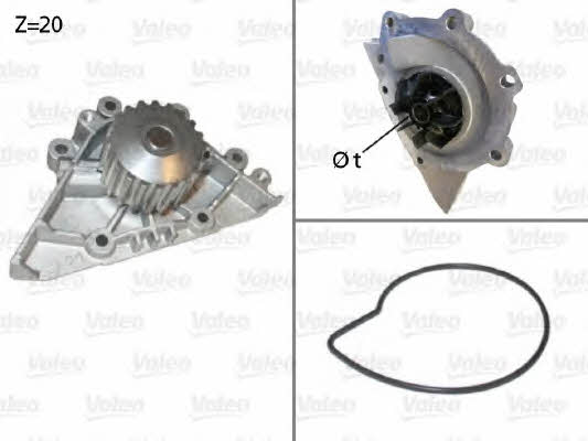 Valeo 506720 Water pump 506720: Buy near me in Poland at 2407.PL - Good price!