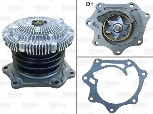 Valeo 506733 Water pump 506733: Buy near me in Poland at 2407.PL - Good price!