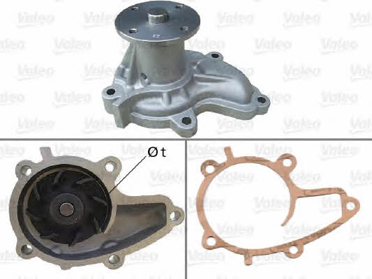 Valeo 506737 Water pump 506737: Buy near me at 2407.PL in Poland at an Affordable price!