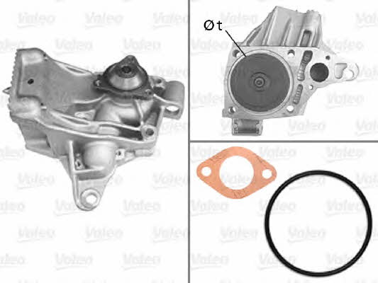 Valeo 506783 Water pump 506783: Buy near me in Poland at 2407.PL - Good price!