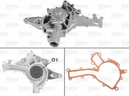 Valeo 506787 Water pump 506787: Buy near me at 2407.PL in Poland at an Affordable price!