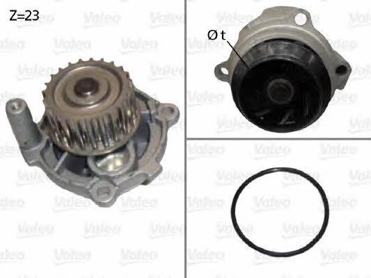 Valeo 506790 Water pump 506790: Buy near me in Poland at 2407.PL - Good price!