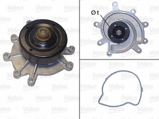 Valeo 506823 Water pump 506823: Buy near me in Poland at 2407.PL - Good price!