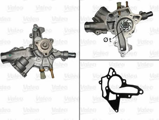 Valeo 506838 Water pump 506838: Buy near me in Poland at 2407.PL - Good price!