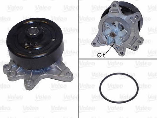 Valeo 506844 Water pump 506844: Buy near me in Poland at 2407.PL - Good price!