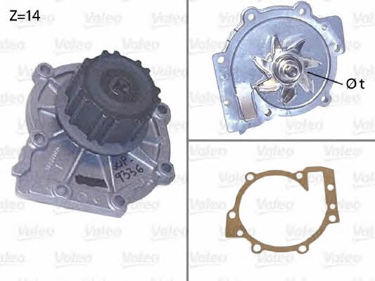 Valeo 506853 Water pump 506853: Buy near me at 2407.PL in Poland at an Affordable price!