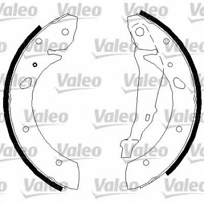 Valeo 554792 Колодки тормозные барабанные, комплект 554792: Отличная цена - Купить в Польше на 2407.PL!