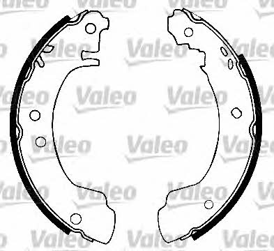 Valeo 554879 Колодки тормозные барабанные, комплект 554879: Отличная цена - Купить в Польше на 2407.PL!