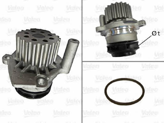 Valeo 506974 Water pump 506974: Buy near me in Poland at 2407.PL - Good price!