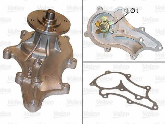 Valeo 506468 Water pump 506468: Buy near me in Poland at 2407.PL - Good price!